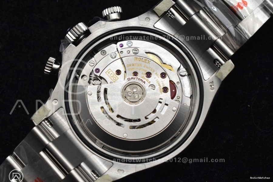 Supportive V SS Markers 1:1 Bracelet SA4130 Best 116509 on White 744 Dial Clean Edition Arabic Daytona 0401